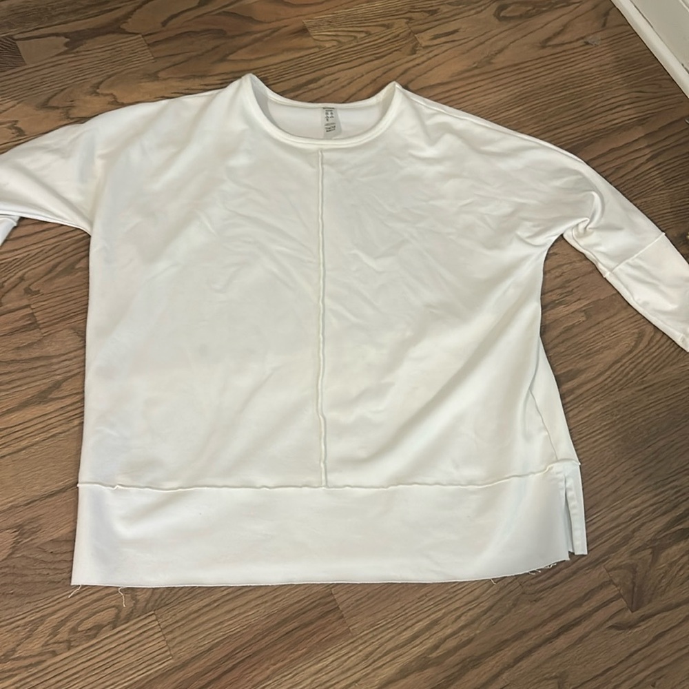 Spanx Perfect Length Dolman Sleeve Pullover Shirt S